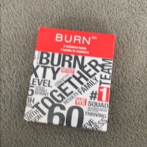 Bran new box of resistance bands